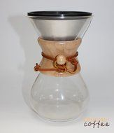Premium Washable &amp; Reusable Stainless Steel Cone Coffee Filter, Fits Chemex 6, 8 &amp; 10 Cup Coffee Makers &amp; Durable... N6