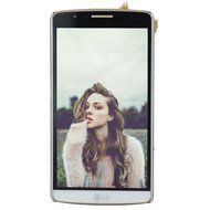 Spritech(TM) Bling Phone Case For LG G3 mini,3D Handmade Purple Crystal Silver Flower Pendant Accessary Design... N56