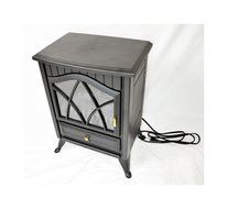 Black Free Standing Portable Electric Fireplace Heater TOP SELLING ITEM N5