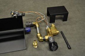 Fireplace Brass Gas Log Safety Propane LP Gas Pilot Light Complete Kit New