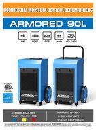 AlorAir Commercial Dehumidifier 90 Pint Air Dryer Commercial Grade