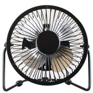 Cimostar Mini USB Desk Cooler Fan,(Metal Design, Large Air Flow, Quiet Operation), Black N2