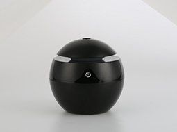 Humidifier Aromatherapy Aroma Essential Oil Diffuser for Aromatherapy Ultrasonic Cool Mist Humidifier 130ml (dark...