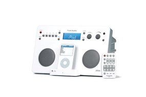 Tivoli iYiYi High-Fidelity AM/FM Stereo System with Alarm Clock and iPod Dock (White/Silver)