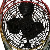 Decorative Table Fan - Mini Parrot Design - Handcrafted Steel N5