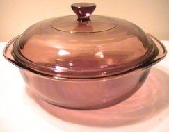 Corning Vision Amber 1.5L Casserole with Lid