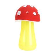 200ml Portable Mini USB Ultrasonic Mashroom Humidifer Diffuser With LED Lights, It's Cute Cool Mist Air Humidifier...