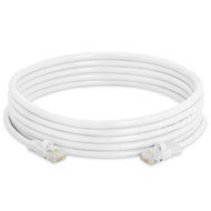 Cmple - RJ45 CAT5 CAT5E ETHERNET LAN NETWORK CABLE -75 FT White N14