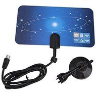 Digital Indoor VHF UHF Ultra Thin Flat TV Antenna for HDTV 1080p DTV HD Ready XG