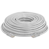 Cmple - RJ45 CAT5 CAT5E ETHERNET LAN NETWORK CABLE -75 FT White N19