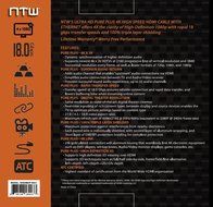 NTW NHDMI2P-006P 6' Ultra HD PURE PRO 4K High Speed HDMI Cable Offers 4X The Clarity