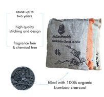 500g Organic Bamboo Charcoal Air Purifier Bag Deodorizer and Air Freshener Remove Odor and Control Moisture in... N4