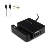 Cable Matters 6-Rotating Outlet Surge Protector Power Strip with 3.4A Dual USB Charging N2