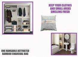Doloburn Natural Auto Air Purifying Bamboo Charcoal Bags , Air Freshener - Removes Odors, Allergens and Harmful... N2