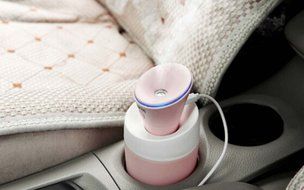 DOGOO Mini Portable Creative Humidifier, Cool Mist Ultrasonic Humidifier Powered by USB, Auto Shut-off, Extremely... N9