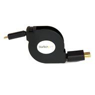 StarTech.com HDACRET4 4-Feet Retractable High Speed HDMI Cable -HDMI to HDMI Mini - M/M