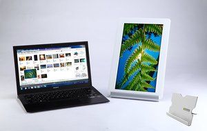 GeChic 1303H 13.3&quot; 1080p Portable Monitor with HDMI, VGA, MiniDisplay Inputs