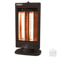 Soleus HR3-08-21 HALOGEN HEATER WITH FLAT PANEL DESIGN AND 2 HEAT SETTINGS