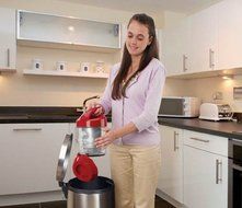 Dirt Devil Featherlite Cyclonic Bagless Canister Vacuum, SD40100 N2