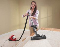 Dirt Devil Featherlite Cyclonic Bagless Canister Vacuum, SD40100 N3