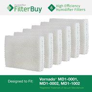 Vornado MD1-0001, MD1-0002, MD1-1002 Humidifier Wick Filter. Designed by FilterBuy to fit all Vornado Evaporative... N2