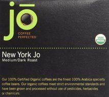 NEW YORK JO: 12 Cup Organic Medium Dark Roast for K-Cup Coffee Brewers, Keurig 1.0 &amp; 2.0 Eco-Friendly Cup, Our... N4