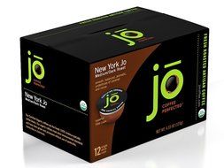 NEW YORK JO: 12 Cup Organic Medium Dark Roast for K-Cup Coffee Brewers, Keurig 1.0 &amp; 2.0 Eco-Friendly Cup, Our... N6