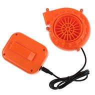 Mini Fan - TOOGOO(R) Mini Fan Blower for Mascot Head Inflatable Costume 6V Powered 4xAA Dry Battery Orange N2