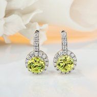 Jewelry Set- Morenitor[TM] White Gold Plated Swarovski Elements Crystal Necklace Earrings Set N11
