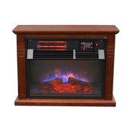 Fanala 1500W Quartz Infrared Electric Fireplace Heater with Remote Function 1800 sq.ft N3