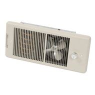 Low Profile 5120 BTU Double Pole Space Heater with Wall Box Finish: White