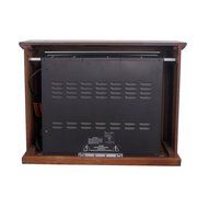 Fanala 1500W Quartz Infrared Electric Fireplace Heater with Remote Function 1800 sq.ft N4