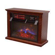Fanala 1500W Quartz Infrared Electric Fireplace Heater with Remote Function 1800 sq.ft N5