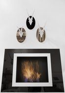 Ventless Ethanol Fireplace, Wall Mounted, Hanging or Recessed N2