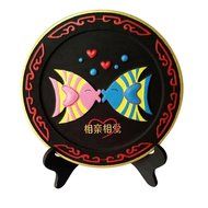 Traditional 218mm Activated Carbon Carving Artware Ornaments Customizable N2