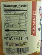 CITRON HONEY TEA N3