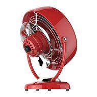 Vornado VFAN Vintage Whole Room Air Circulator, Red, Portable Classic (Complete Set) w/ Bonus: Premium Microfiber...