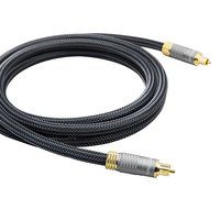 Forspark Digital Optical Audio 24k Gold Plated Toslink Cable 3ft- Cl3 Rated N2