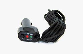 Beltronics &amp; Escort 12ft Straight Smartcord Power Cord w/Red Led