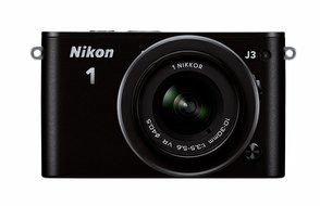 Nikon 1 J3 14.2 MP HD Digital Camera System with 10-30mm VR and 30-110mm VR 1 NIKKOR Lenses (White)