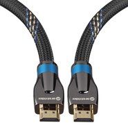 FARSTRIDER HDMI Cable 2.0 Ultra High Speed 3 Feet (1 Meters), Supports Ethernet, 3D, 2160P, 4k, 24AWG, CL3, 25K... N3