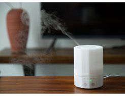 200ml Aromatherapy Essential Oil Diffuser, SolidPin Portable Ultrasonic Cool Mist Aroma Humidifier w/ 7 Color... N2