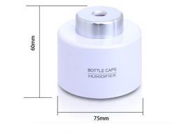 Lihong Fashion USB Portable Mini Water Bottle Caps Humidifier Air Diffuser Mist and Purify, white N3
