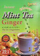 Honsei Instant MINT Ginger Honey Tea (20 Sachets) 15 G/0.525oz - Product of Singapore N4