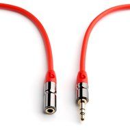 PlugLug - 4FT 3.5mm Male to Female Premium Auxiliary Audio Cable for Headphones, iPods, iPhones, iPads, Home /... N20