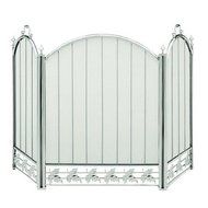 3 Panel Steel Fireplace Screens