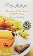 Revolution Tea Honeybush Caramel Herbal Tea, 16 Count