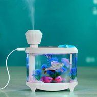 Essential Oil Diffuser, Pretty Handy Ultrasonic Humidifier Mini Fish Tank Mist Humidifier Night Lights Air Humidifier... N3