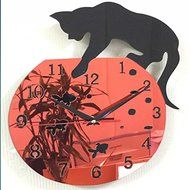 EverTrust(TM) hot sale acrylic mirror wall clock modern design clocks reloj de pared watch living room needle...