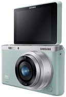 Samsung NX Mini 20.5MP CMOS Smart WiFi &amp; NFC Mirrorless Digital Camera with 9-27mm Lens and 3" Flip Up LCD Touch...